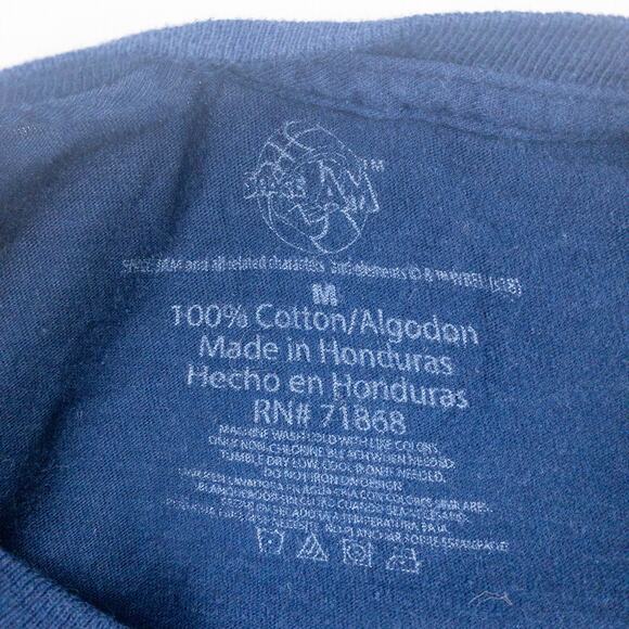 Looney Tunes Vintage Space Jam Tune Squad Blue Graphic Tee Shirt Mens Small - Picture 14 of 16